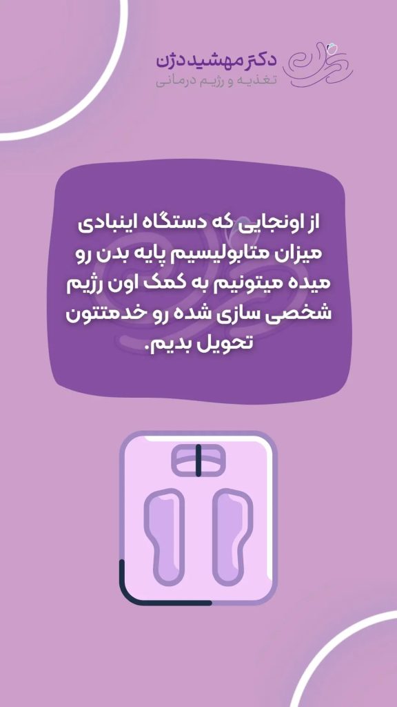 اندازه گیری متابولیسم بدن توسط دستگاه اینبادی 270