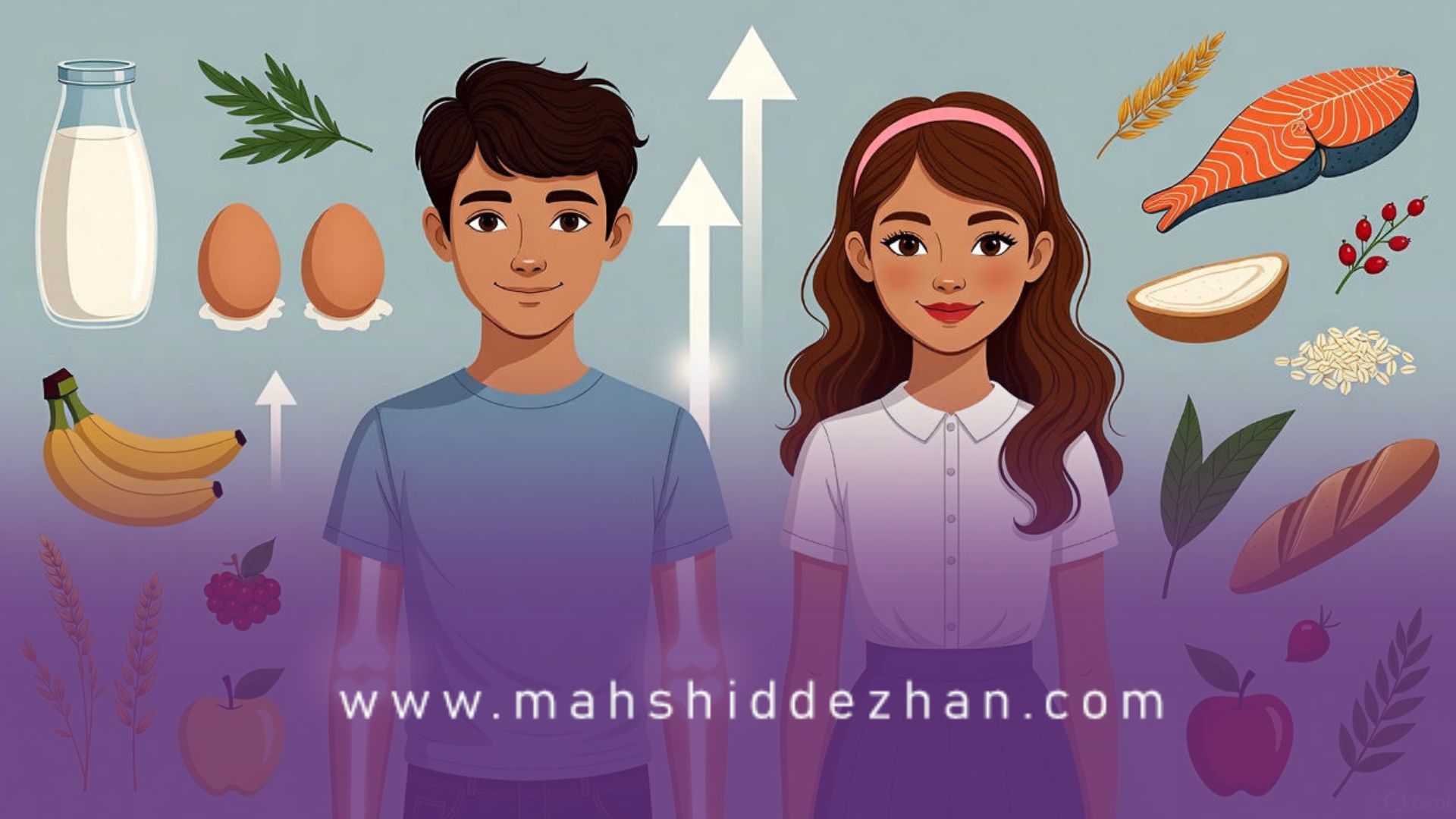 عوامل مؤثر بر رشد قد در نوجوانان