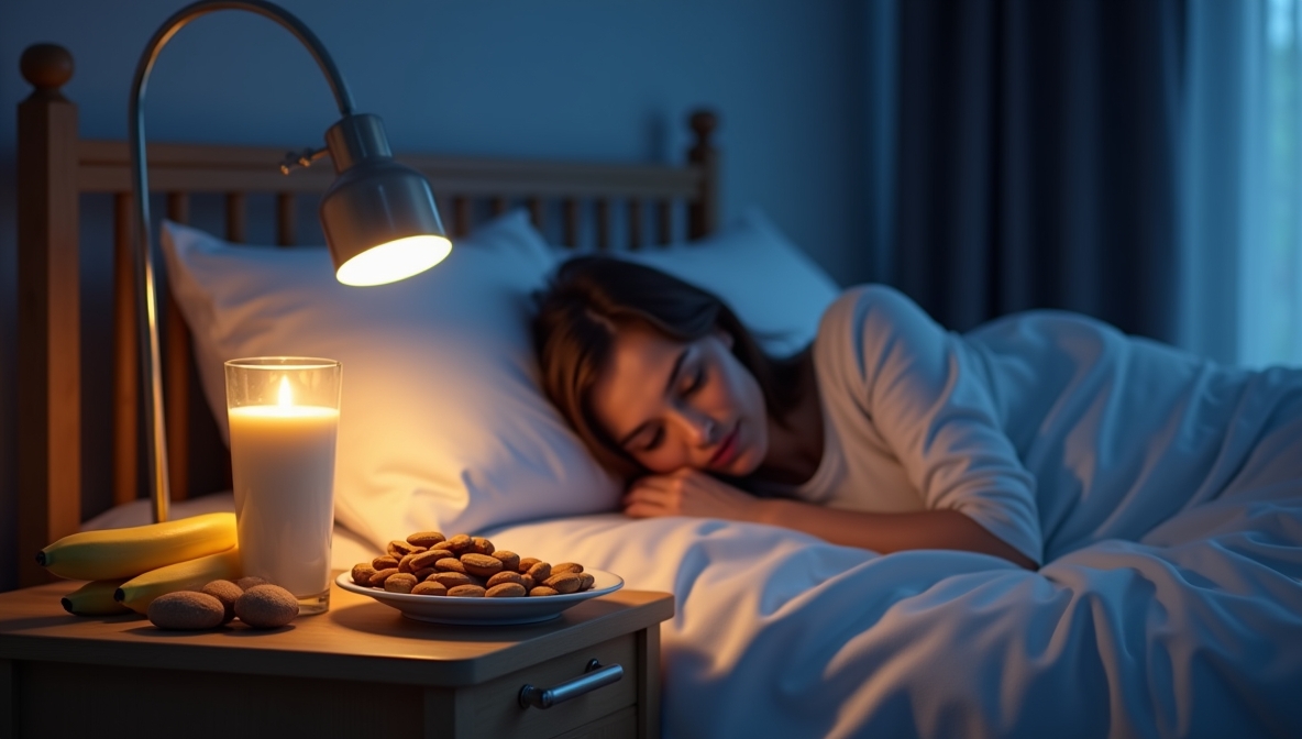 تغذیه مناسب برای خواب بهتر و با کیفیت‌تر
