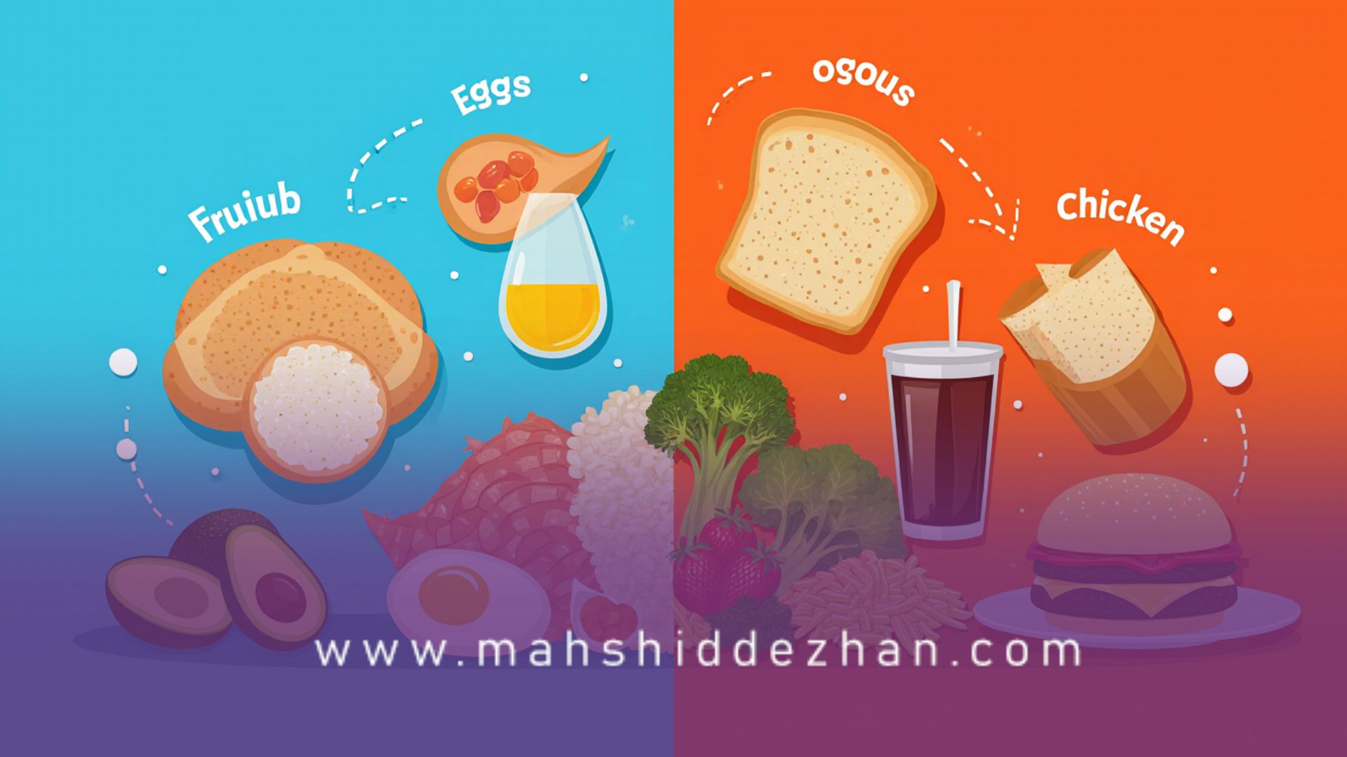 مواد غذایی مجاز و غیرمجاز در رژیم کتو