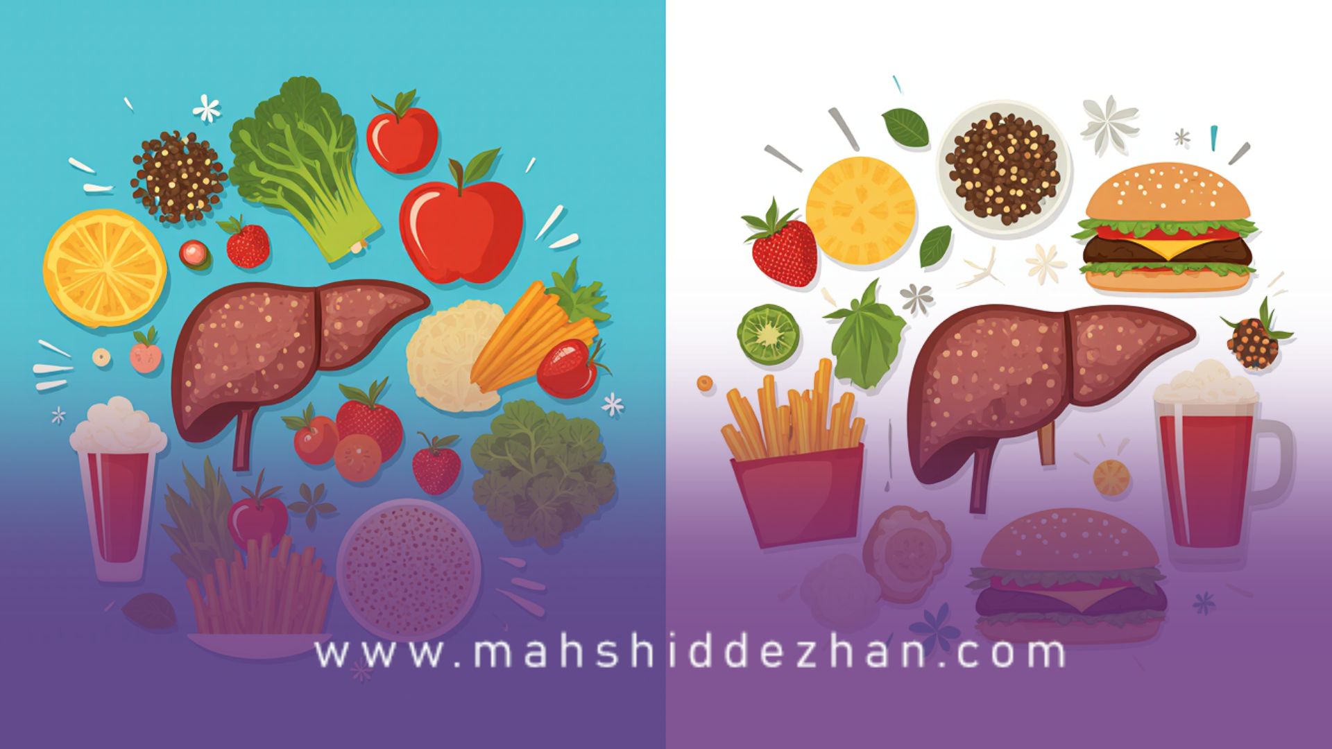 اهمیت رژیم درمانی کبد چرب