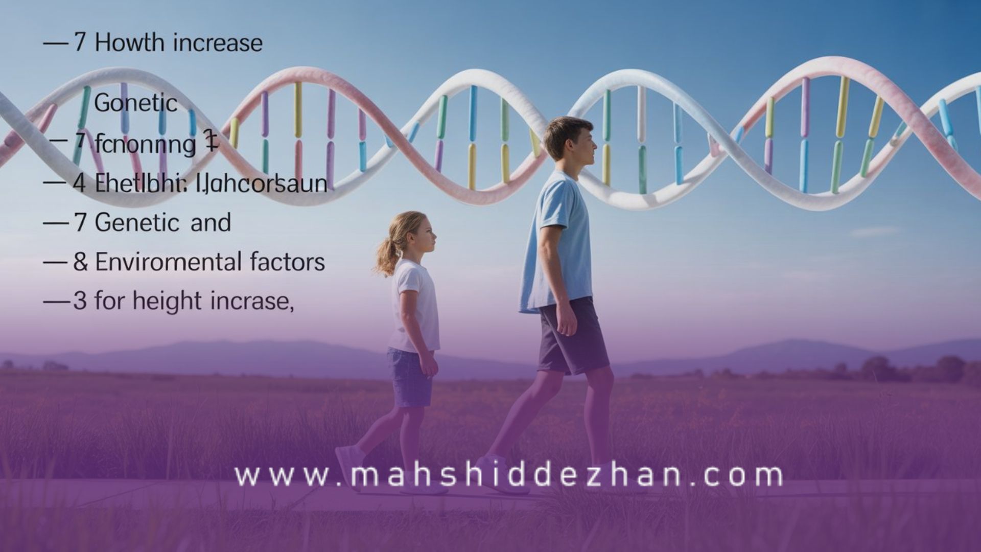 راه‌های علمی افزایش قد کودکان و نوجوانان