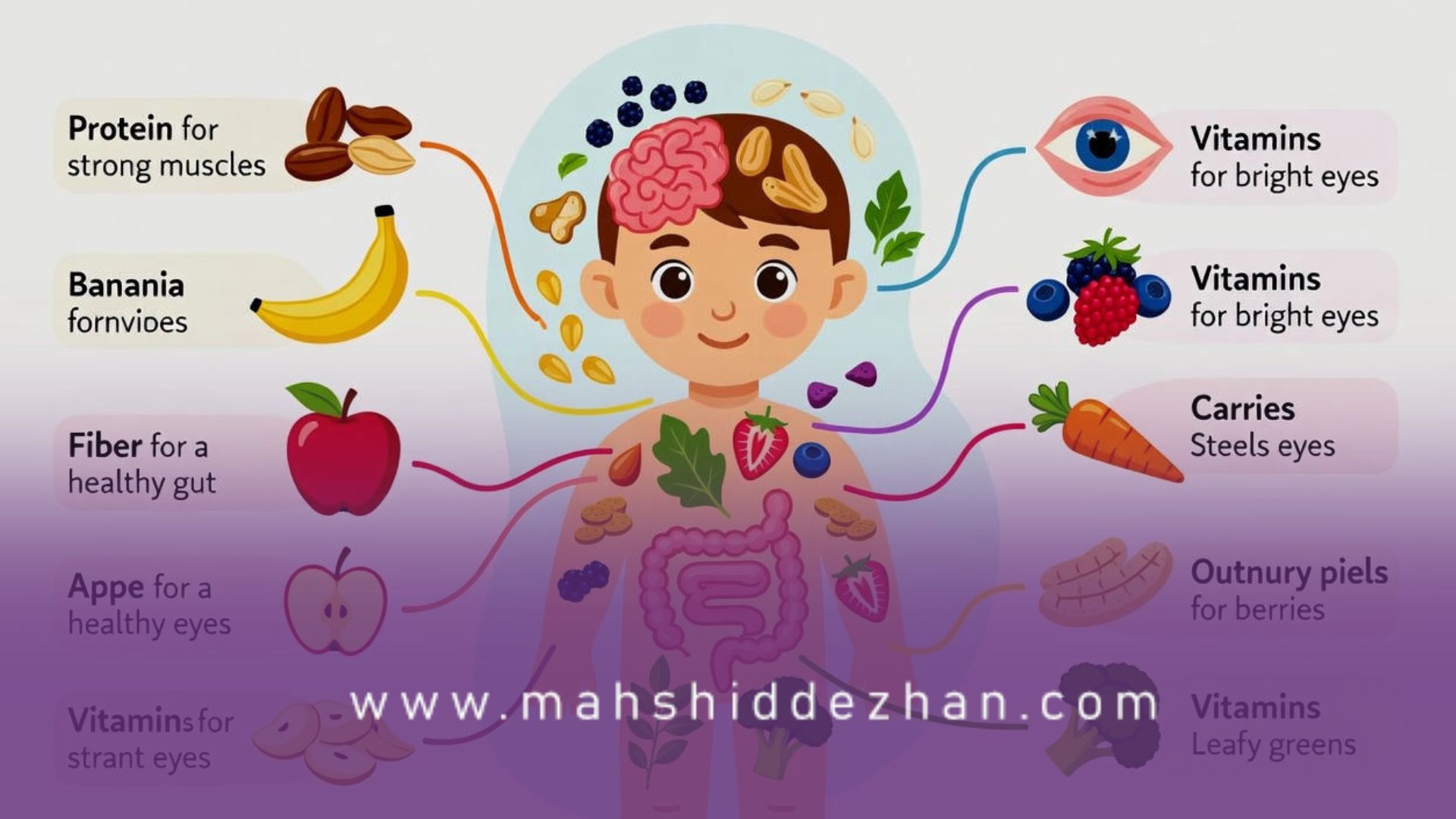 میان وعده سالم و سریع برای کودکان