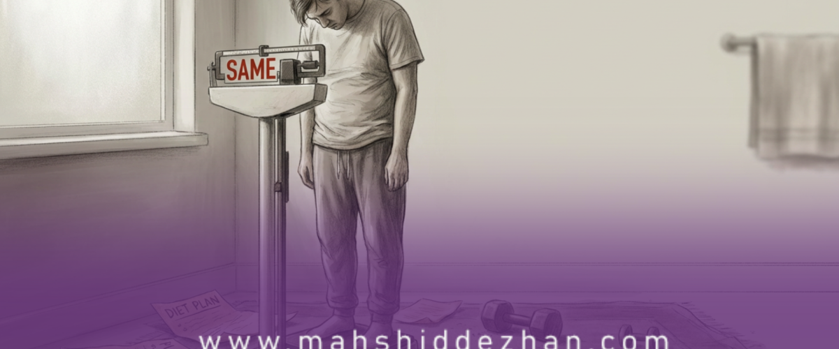 چرا بعد از مدتی رژیم نمی‌توان وزن کم کرد و چه راه‌حلی دارد؟