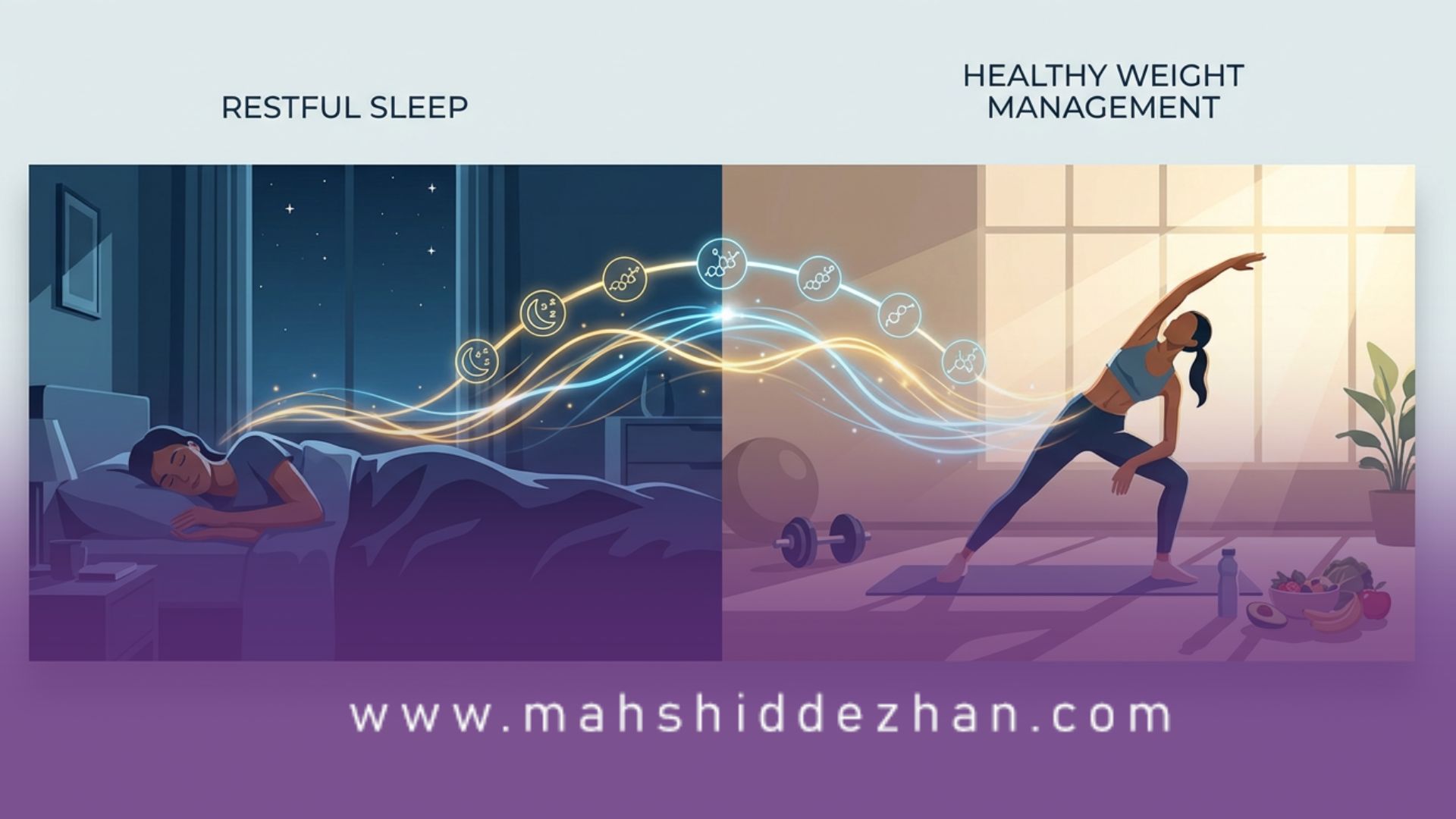 ۵ نکته برای خواب بهتر و تاثیر آن بر کاهش وزن