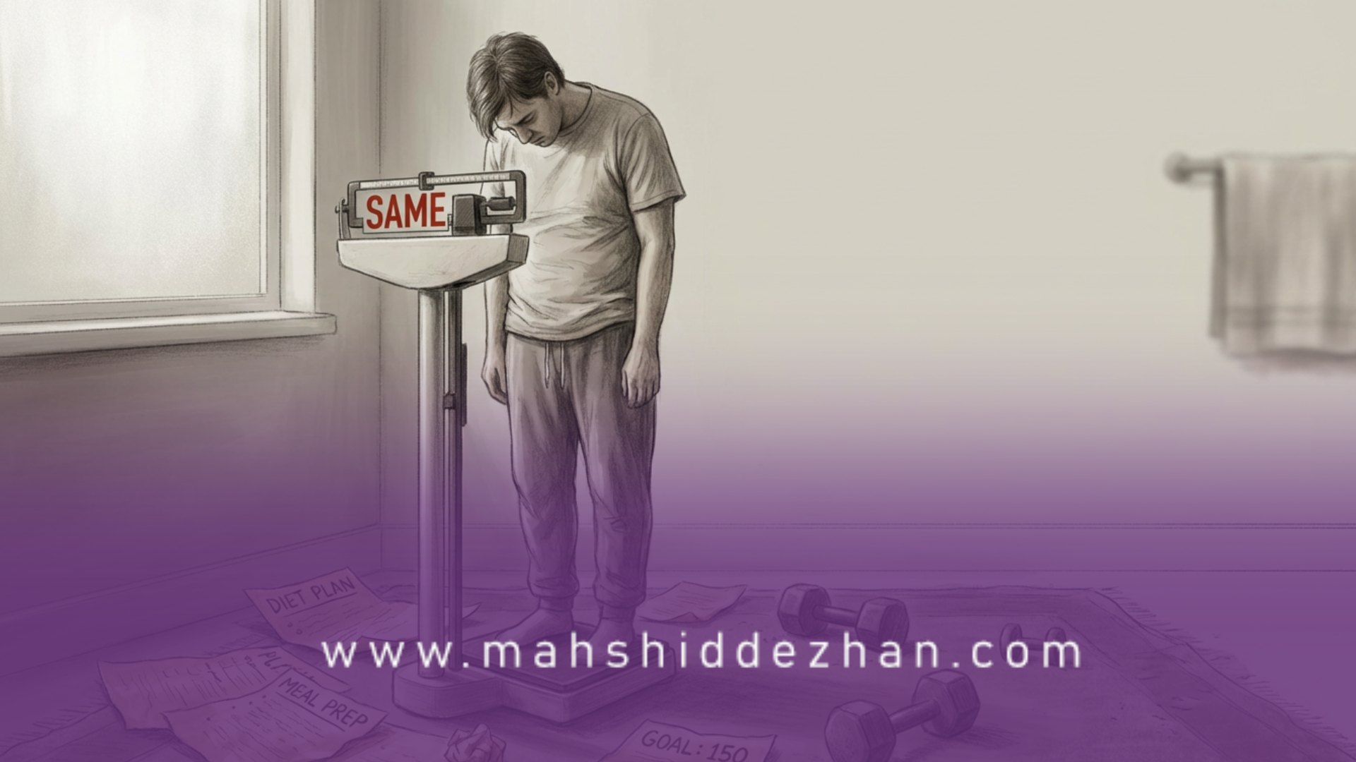 چرا بعد از مدتی رژیم نمی‌توان وزن کم کرد و چه راه‌حلی دارد؟